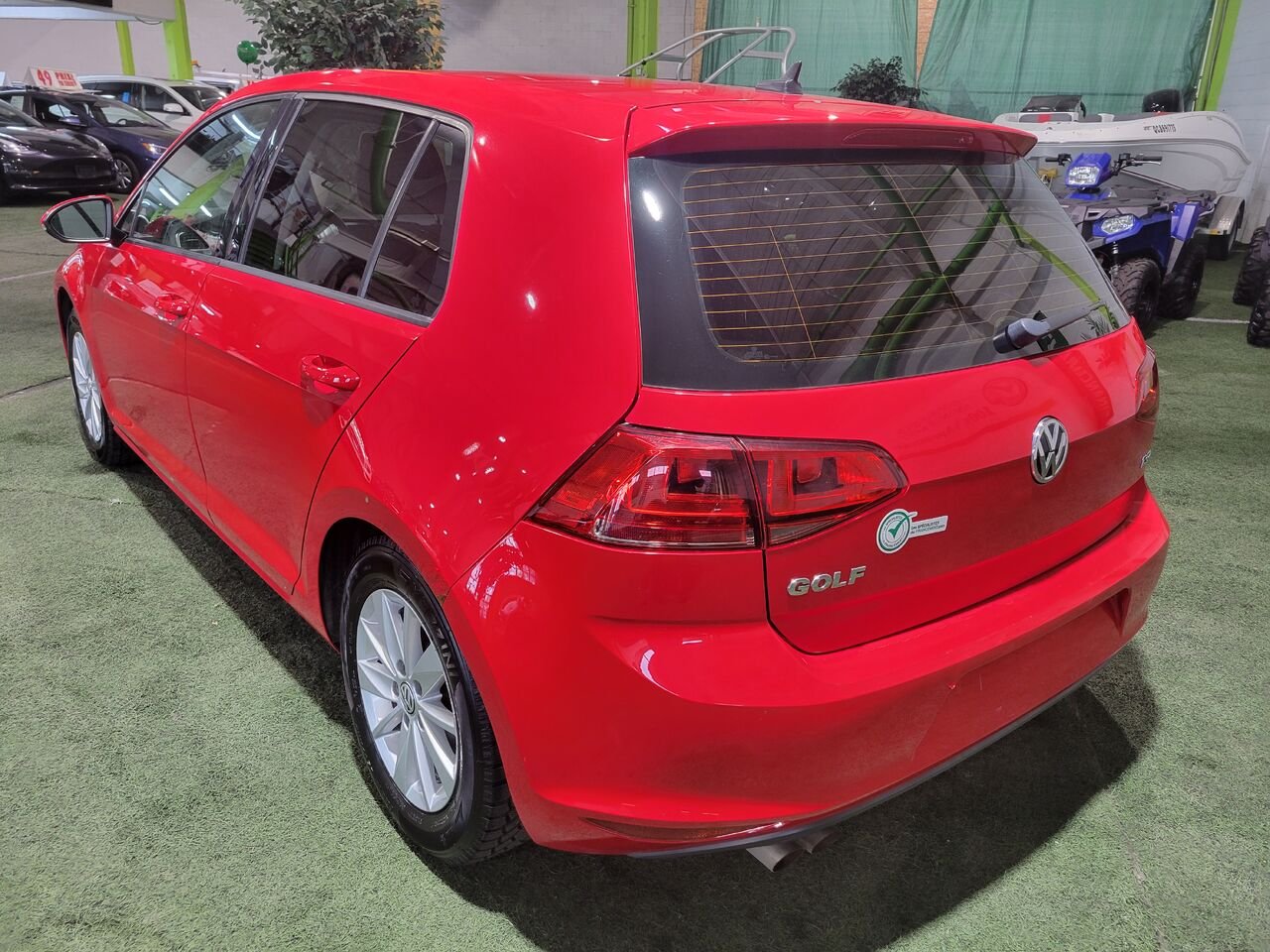 2016 Volkswagen Golf Red  - photo #3