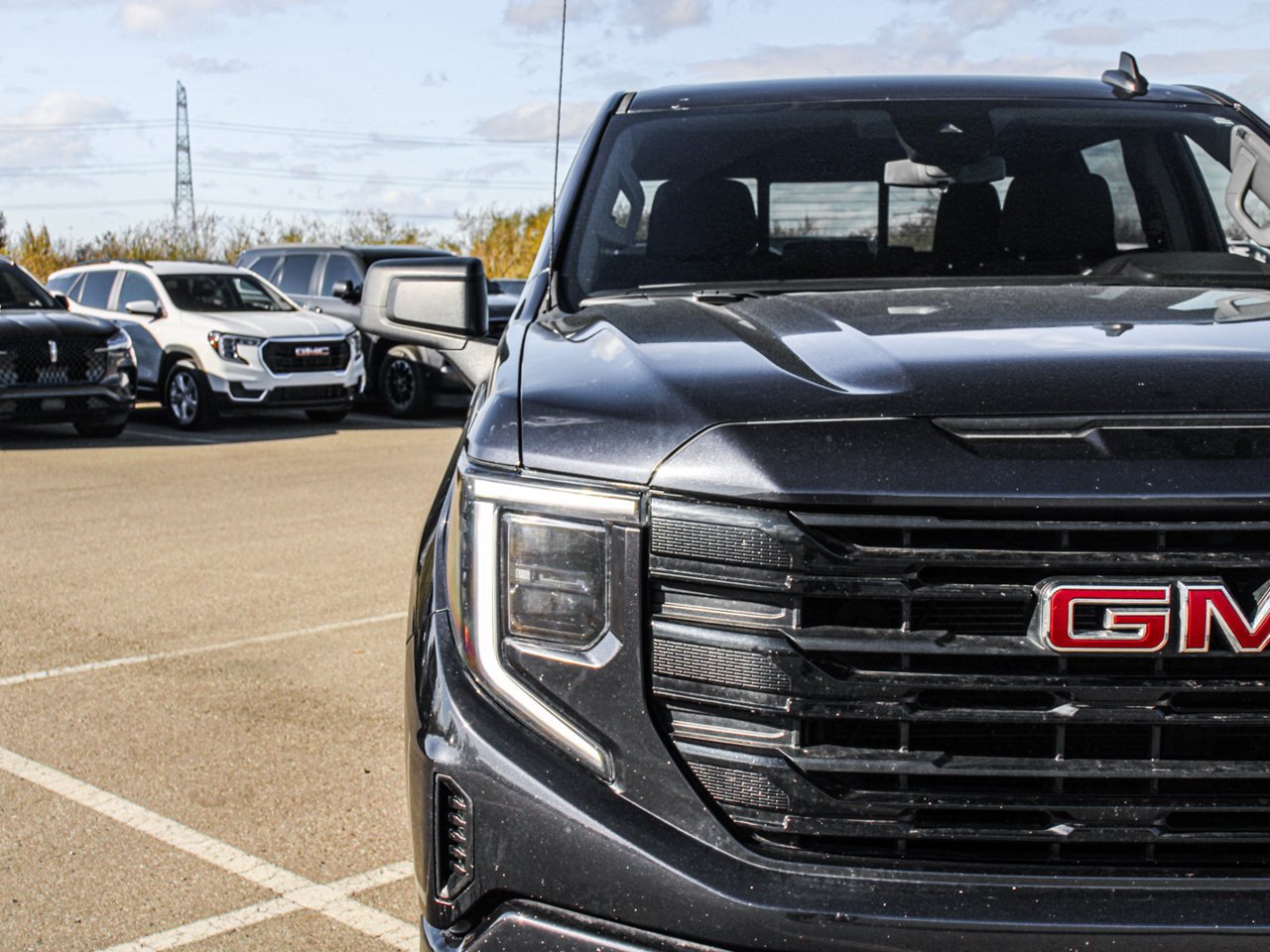 2024 GMC Sierra 1500 4WD Crew Cab 147 Elevation Grey Sherwood Park - photo #10