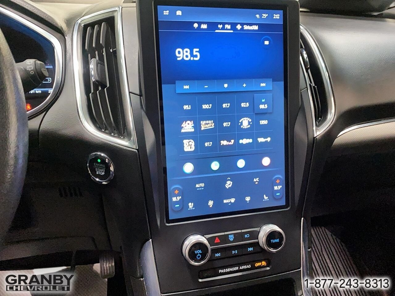 2021 Ford Edge Titanium TI | 26-0881A Black Granby - photo #17