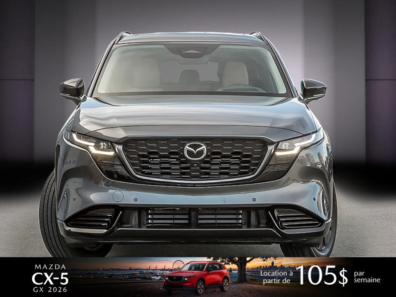 Mazda CX-5 JM3KMCHA4T0214531 2026 Gris mécanique métallisé Mirabel - photo #1