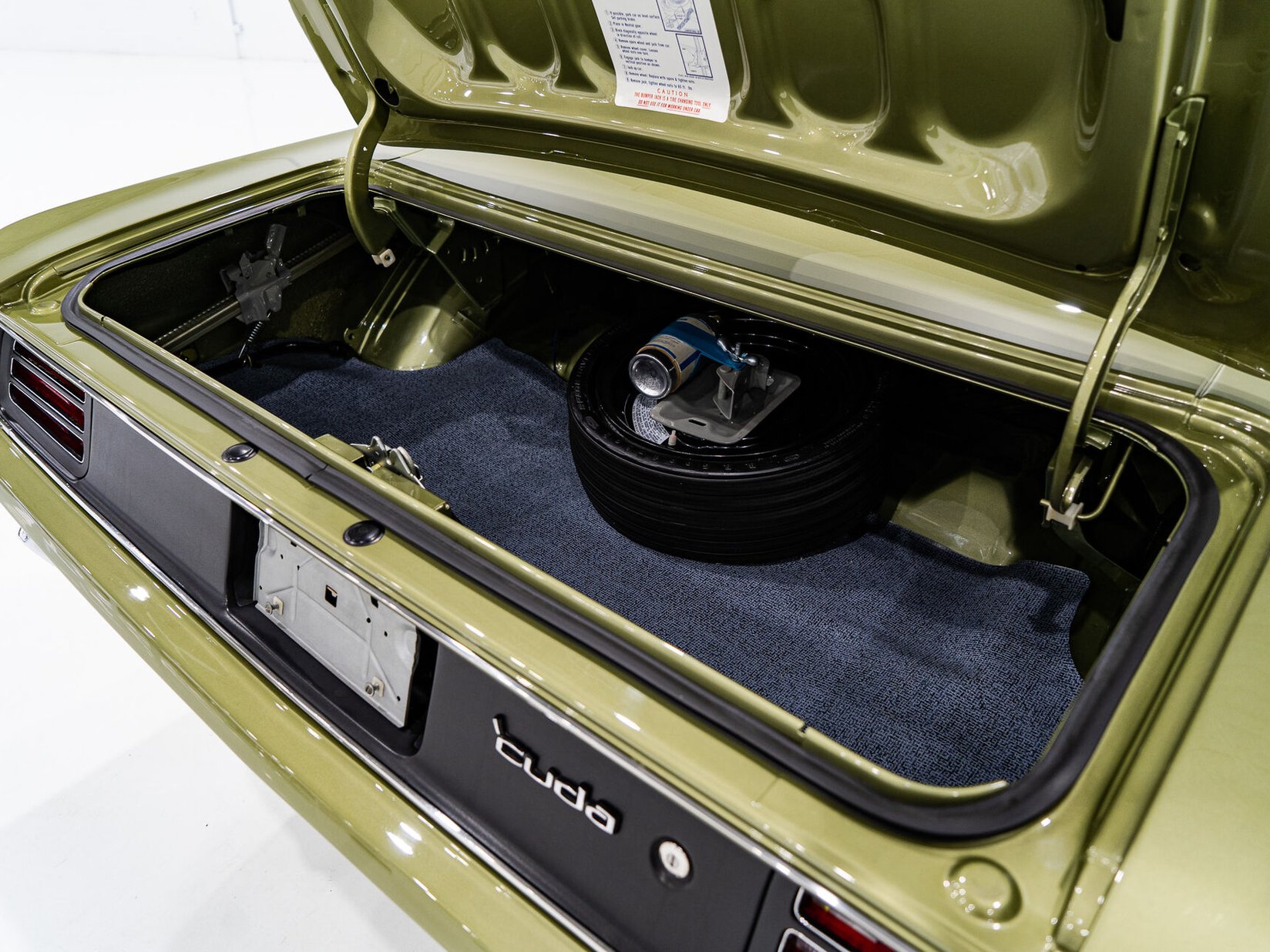 Plymouth HEMI Cuda 1970 Vert Saint-Eustache - photo #86