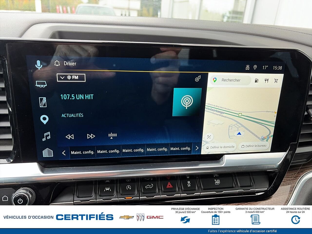 2025 Chevrolet Silverado 1500 LT cabine multiplace 4RM 157 po White Montmagny - photo #12