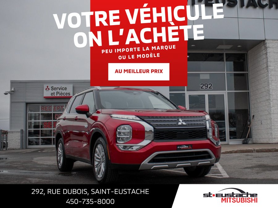 Mitsubishi Outlander PHEV SE PHEV-SIÈGES CHAUFFANTS-CUIR/SUÈDE-35 KM AUTONOMIE ELECTRIQUE 2018 Argent