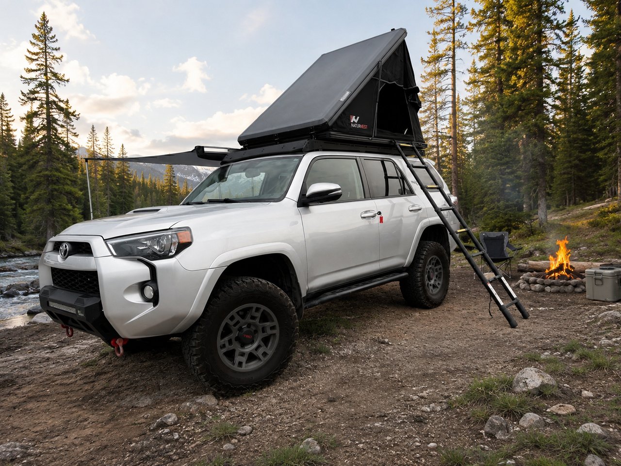 2018 TOYOTA 4RUNNER TRD OFFROAD Grey Châteauguay - photo #2