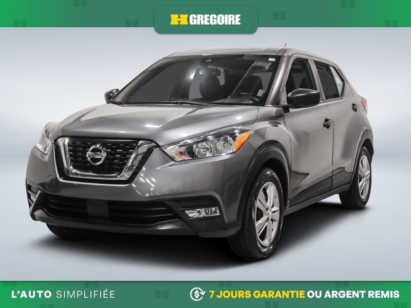 2020 Nissan Kicks S AUTO A/C GR ELECT CAM RECUL BLEUTOOTH Grey