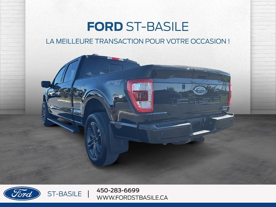 Ford F-150 LARIAT cabine SuperCrew 4RM caisse de 6,5 pi 2023 Noir