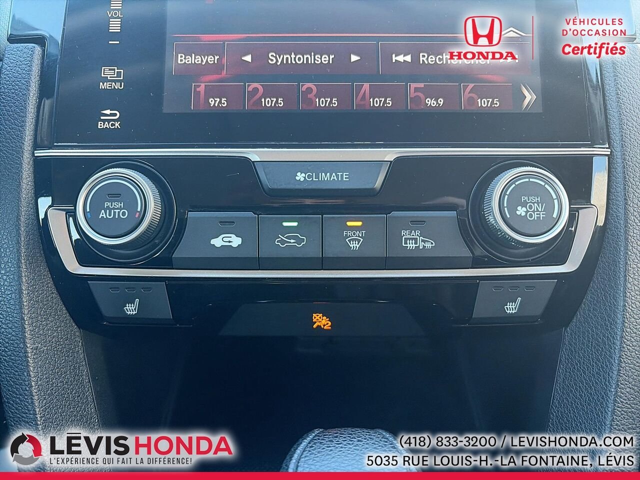 2018 Honda Civic Berline LX CVT Silver Lévis - photo #18