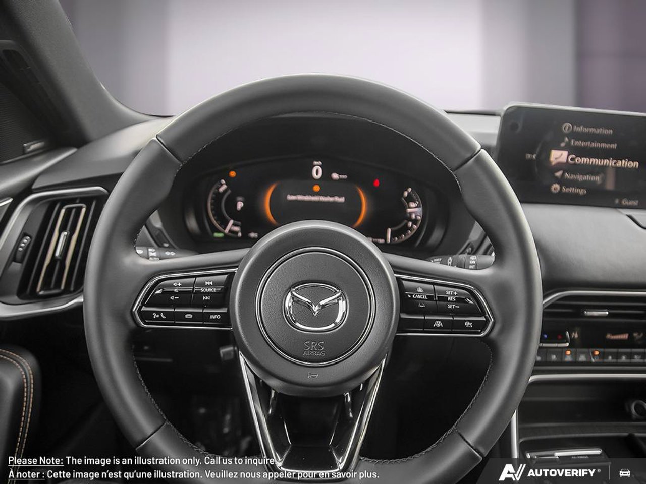 Mazda CX-90 hybride léger JM3KKEHC3T1398244 2026 Noir de jais mica Mirabel - photo #11