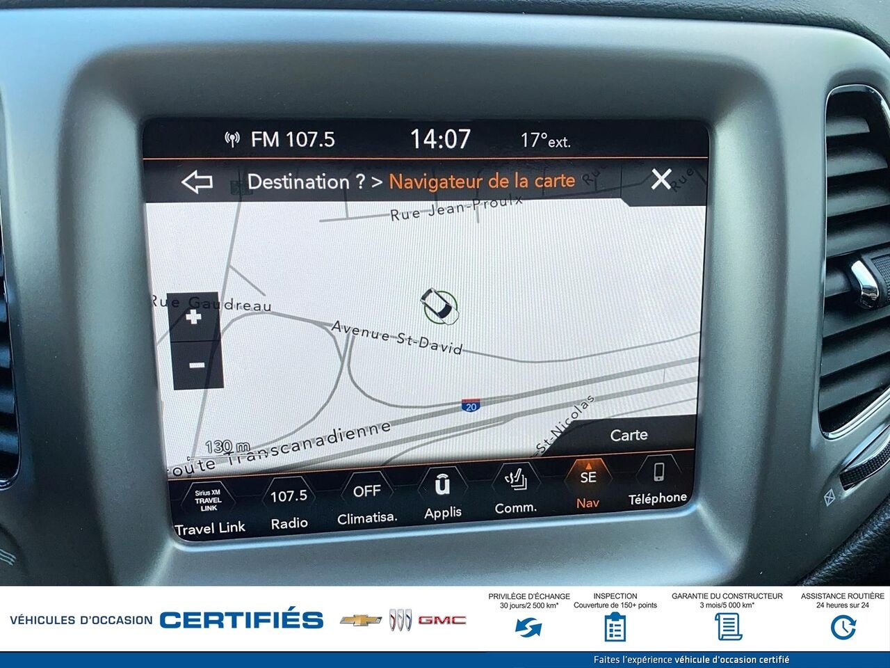 2020 JEEP COMPASS LATITUDE North 4x4 White Montmagny - photo #16