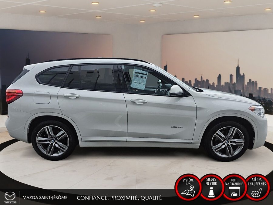 2018 BMW X1 xDrive28i | M-PACK | TOIT PANORAMIQUE | NAVIGATION | White