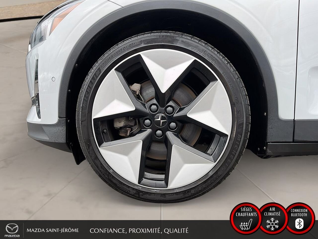 2023 Polestar 2 LONG RANGE DUAL MOTOR | 1 PROPRIÉTAIRE | JAMAIS ACCIDENTÉ | TOIT OUVRANT | CUIR Grey Saint-Jérôme - photo #11