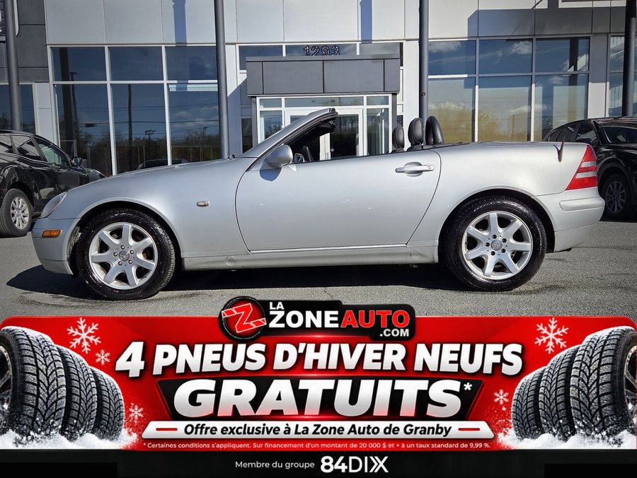 Mercedes-Benz SLK 230 Roadster 2 portes Kompressor 2,3 L 1999 Gris