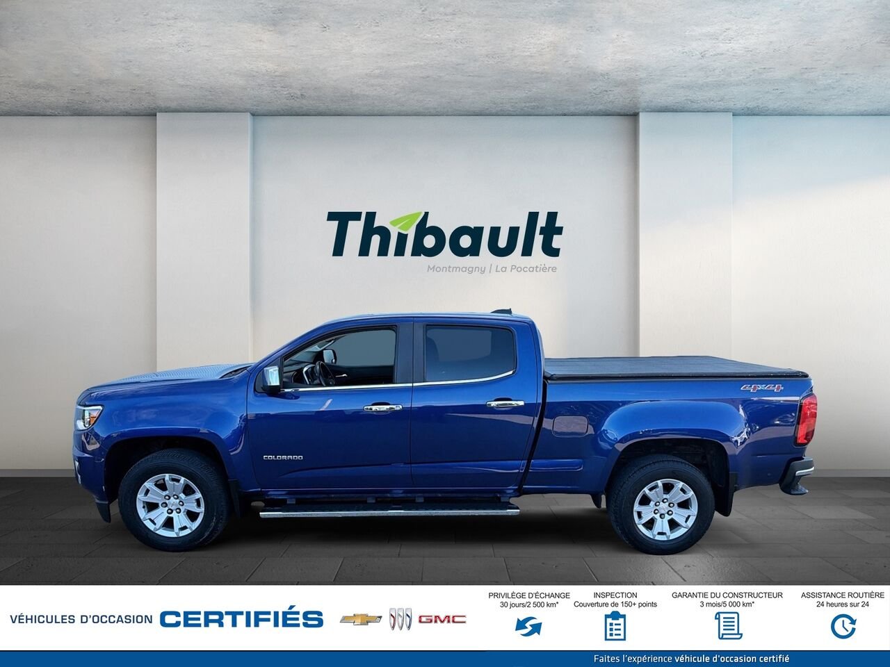 2016 CHEVROLET COLORADO LT cabine multiplace 140,5 po 4RM Blue Montmagny - photo #4