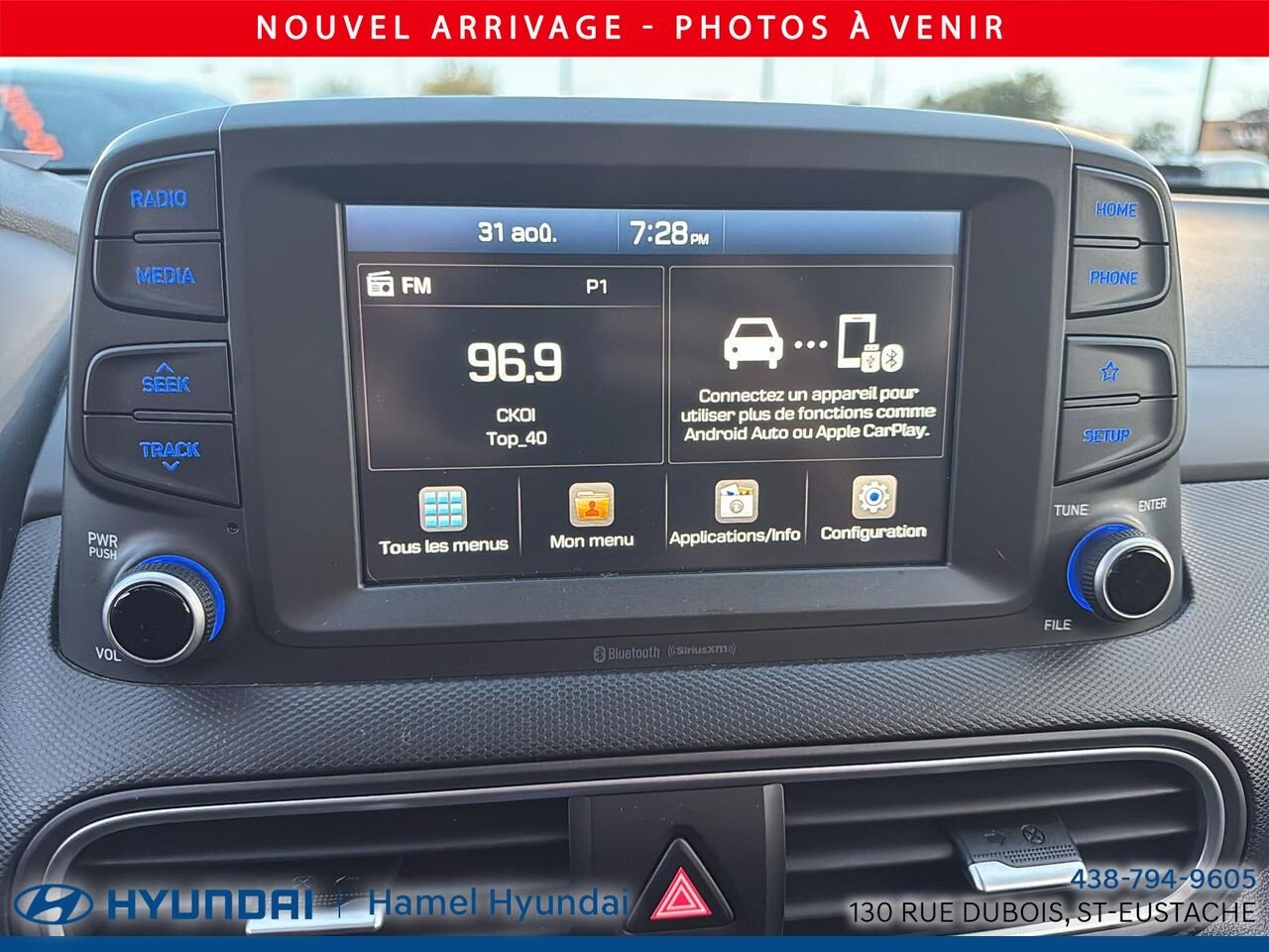 2019 Hyundai Kona Grey Saint-Eustache - photo #6