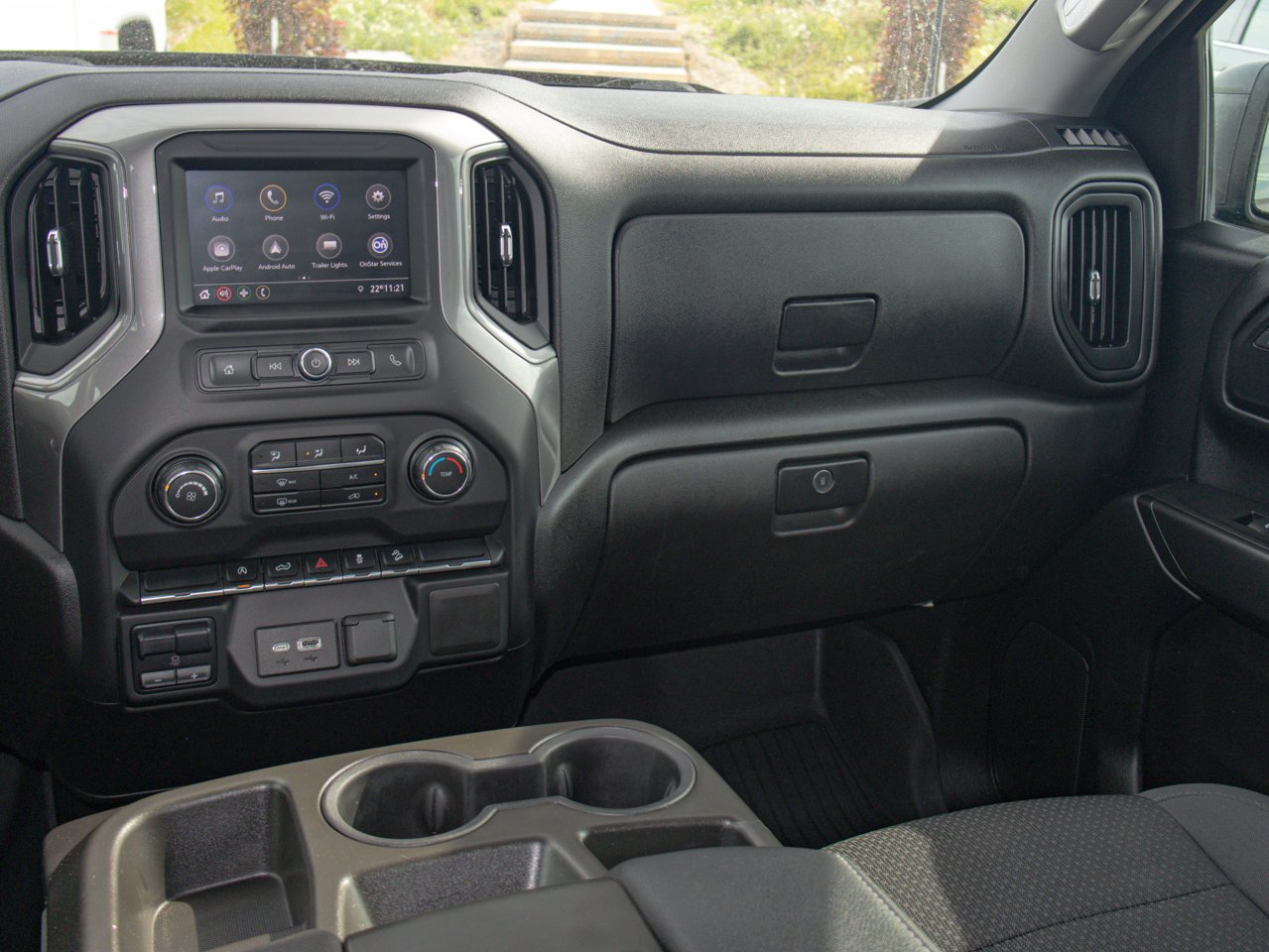 2021 Chevrolet Silverado 1500 4WD Crew Cab 147 Custom Trail Boss Black Sherwood Park - photo #31