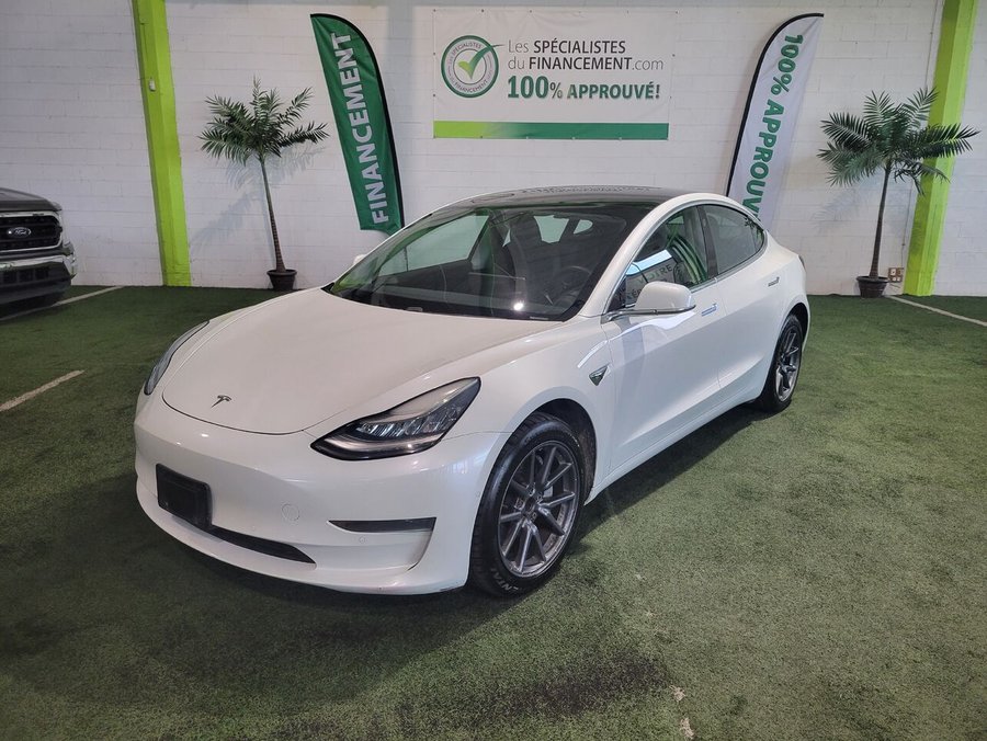 Tesla Model 3 2020 2020 Blanc