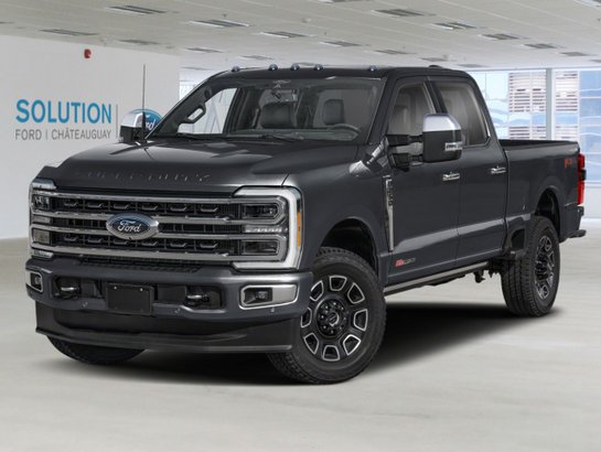 2027 Ford Super Duty F-250 SRW Platinum cabine 6 places 4RM caisse de 8 pi Agate Black Metallic