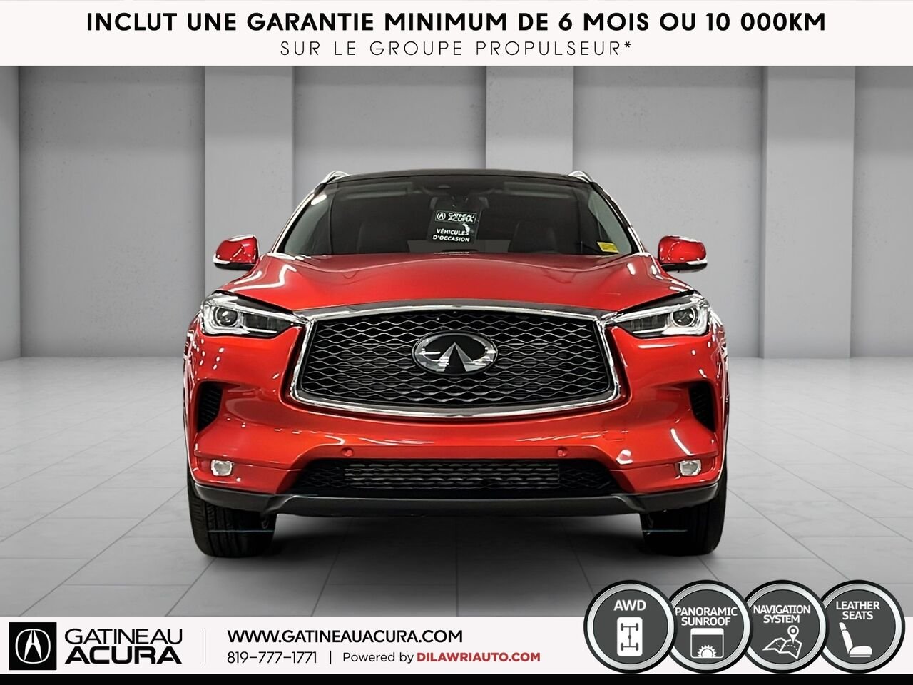 INFINITI QX50 Sensoriel AWD 2020 Rouge Gatineau - photo #11