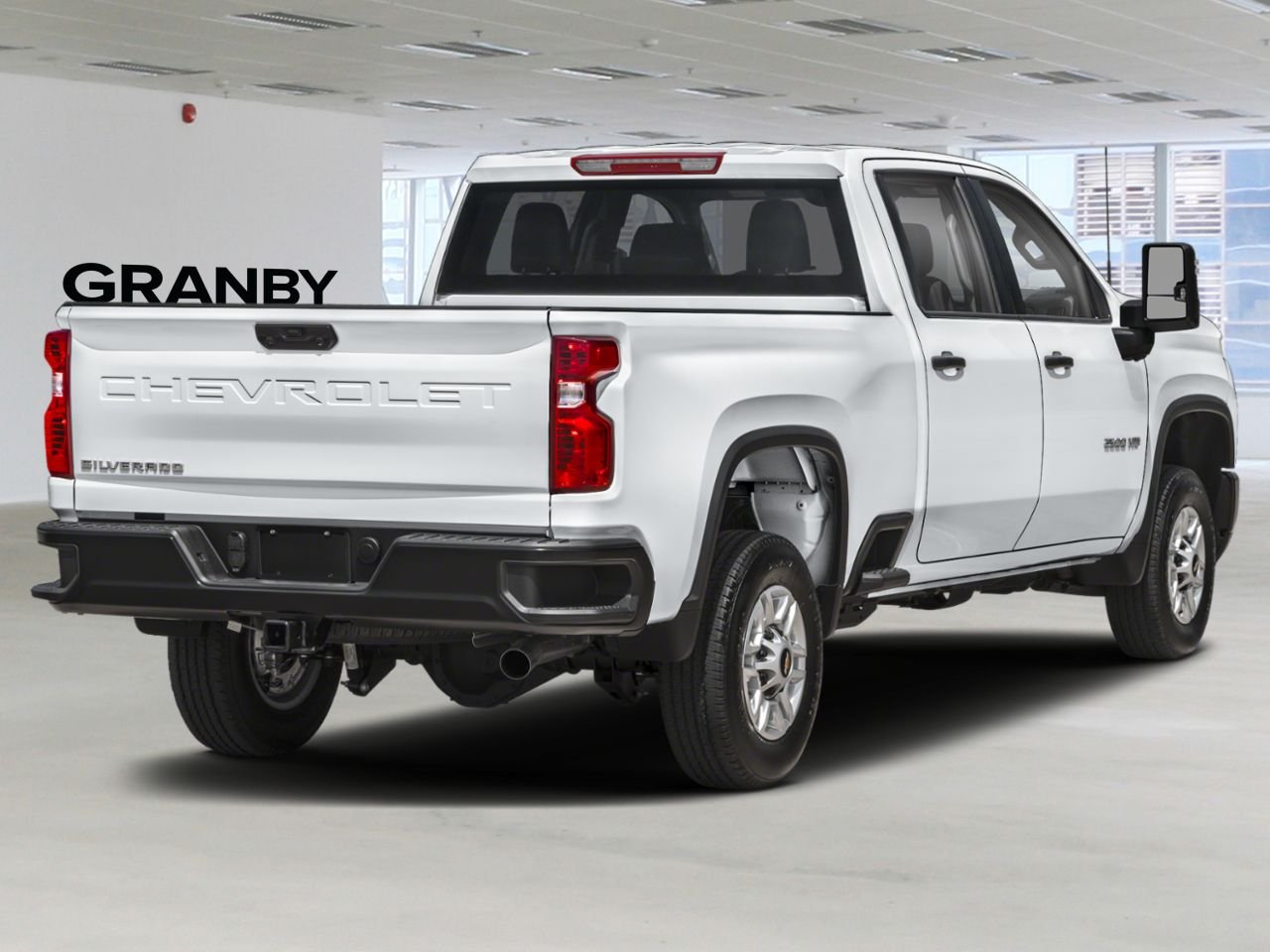 CHEVROLET Silverado 2500HD K2500 HD SILVERADO CREW CAB CUSTOM STD/BOX DURAMAX (1CX) | 26-1062 2026 Blanc sommet Granby - photo #2