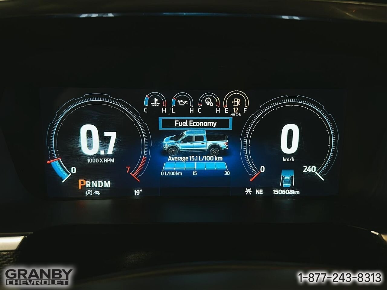 2021 Ford F-150 Raptor SuperCrew 4RM caisse de 5,5 pi | 26-0610A Black Granby - photo #16