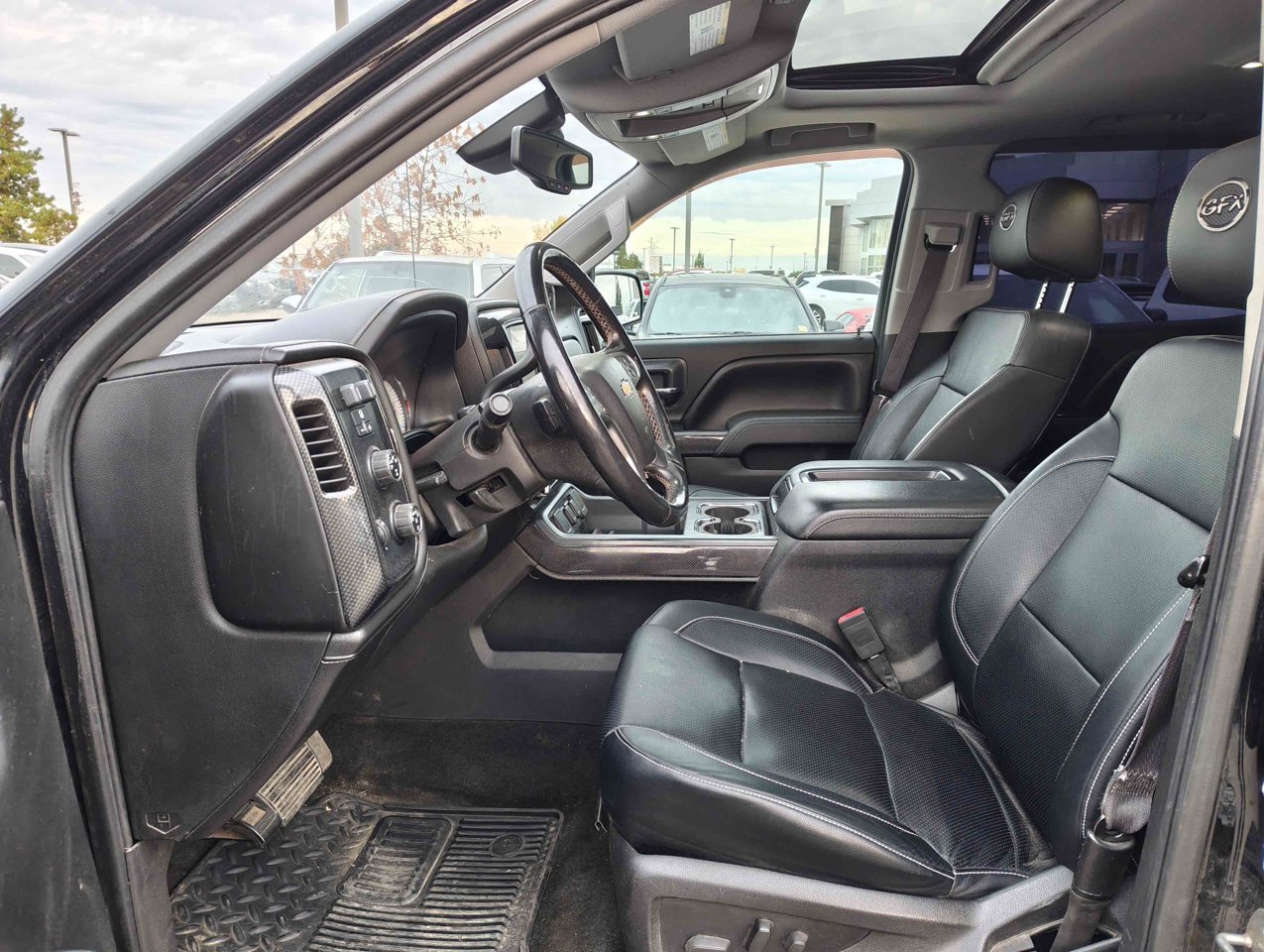 2014 Chevrolet Silverado 1500 4WD Crew Cab Short Box LTZ w/1LZ Black Sherwood Park - photo #7