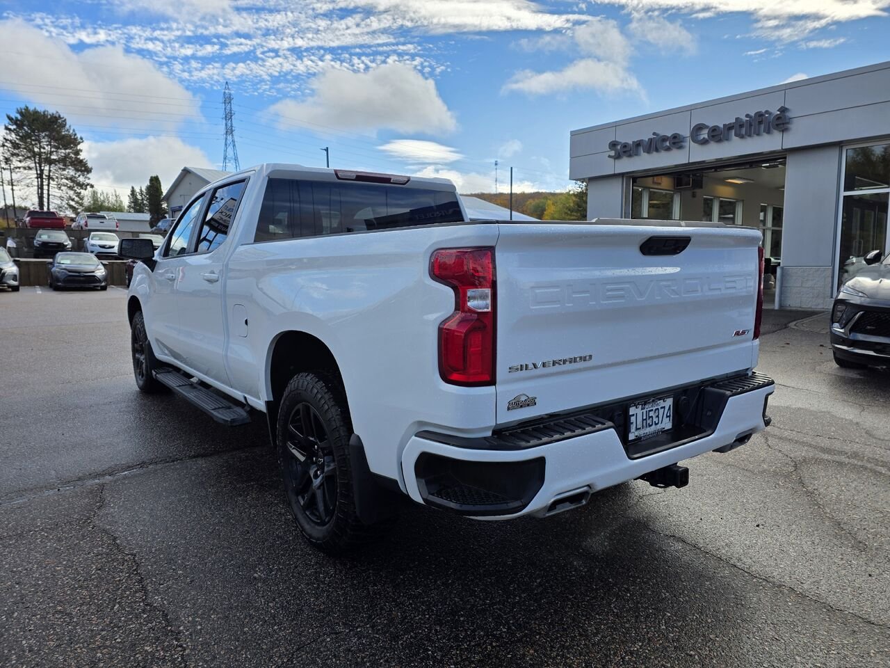 CHEVROLET Silverado 1500 K1500 SILVERADO CREW CAB RST STD/BOX (1SP) 2026 BLANC SOMMET Mont-Laurier - photo #4