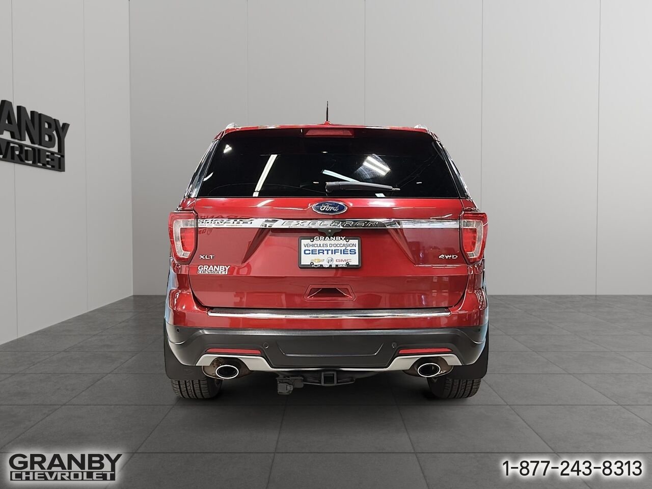 2018 Ford Explorer XLT, quatre roues motrices | G3898 Red Granby - photo #5