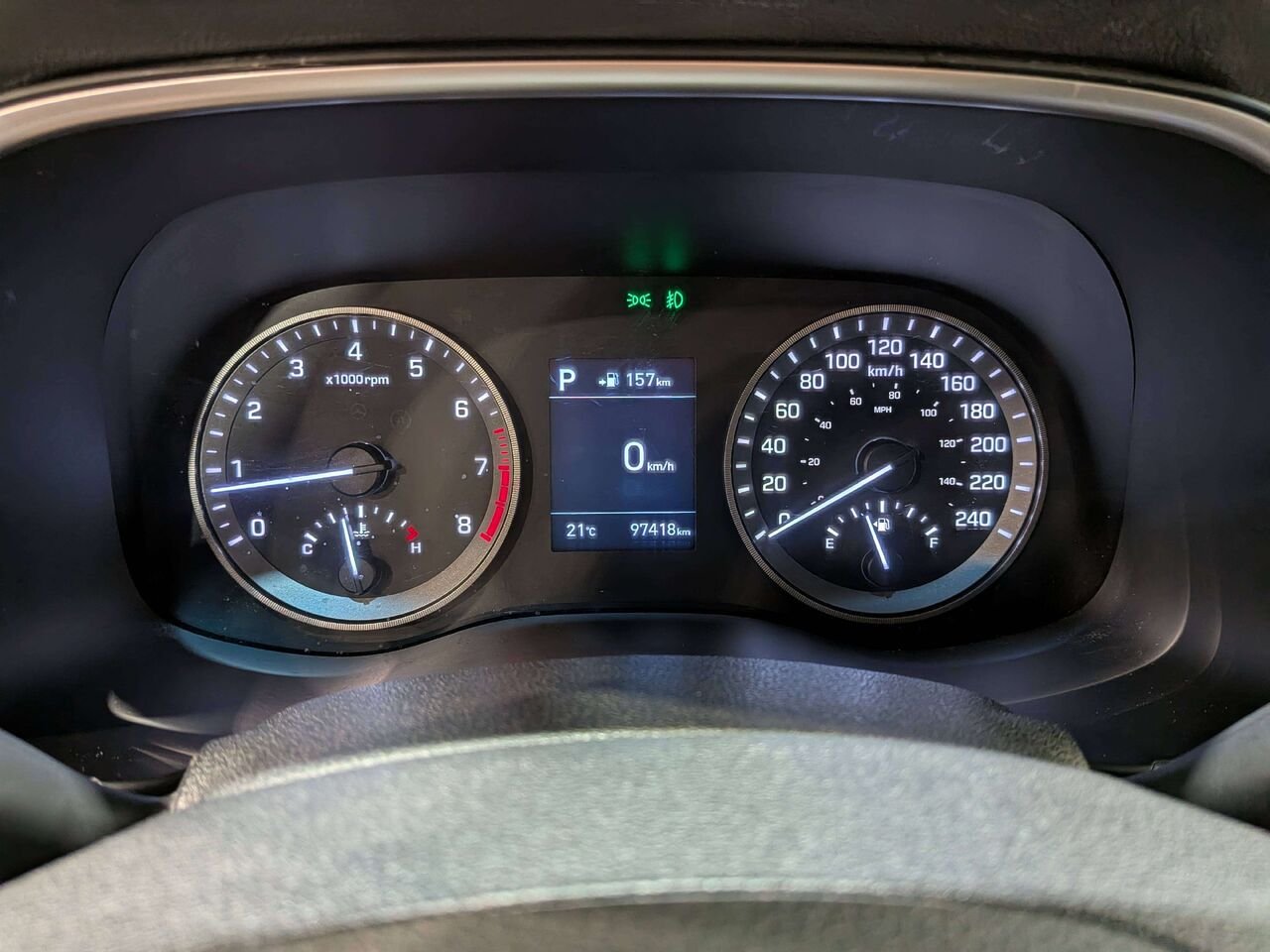 Hyundai Tucson Preferred AWD w/Trend Package 2019 Blanc Val-David - photo #18