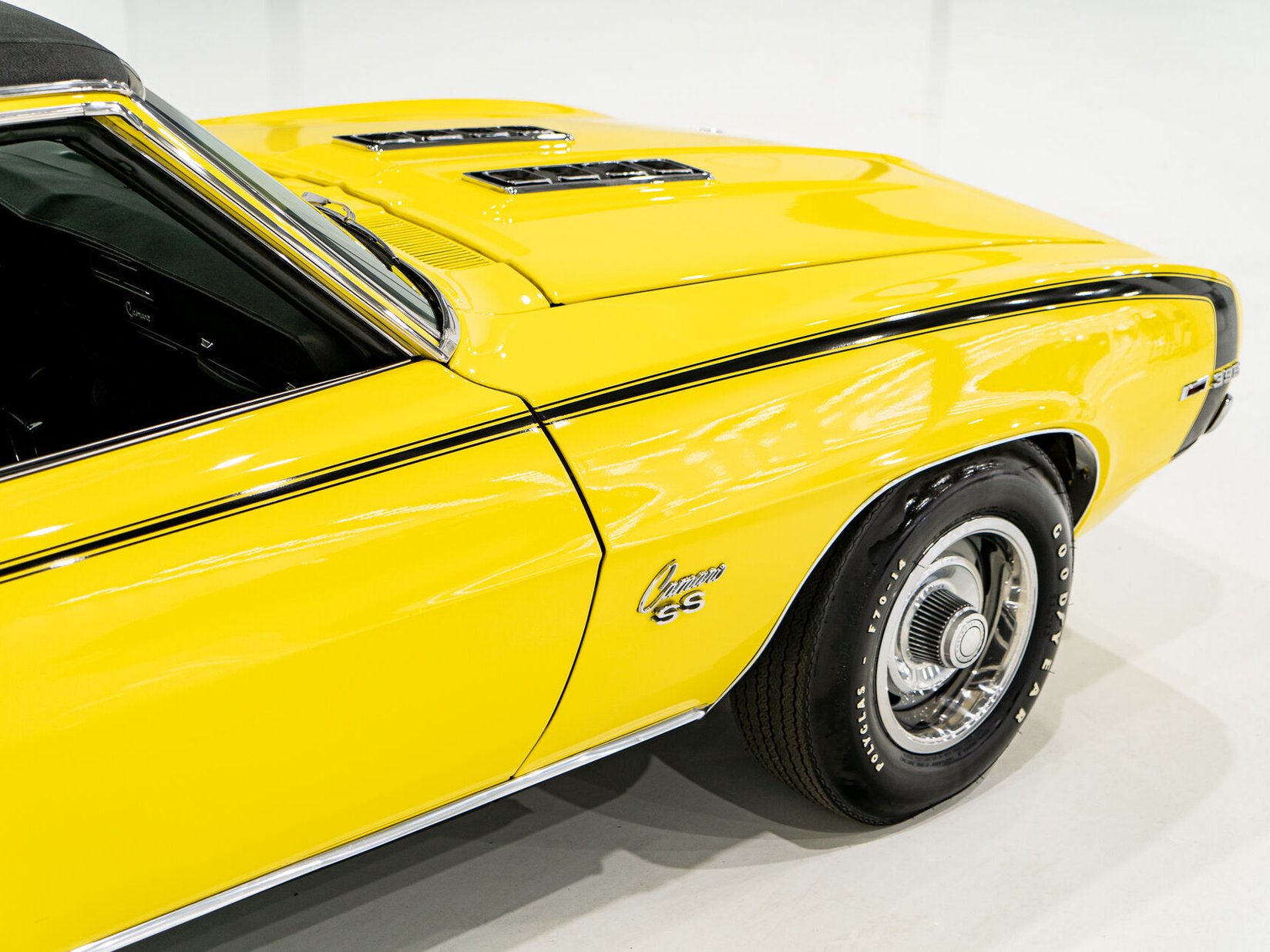 Chevrolet Camaro SS **PRIX EN USD** With factory A/C 1969 Jaune Montréal - photo #30