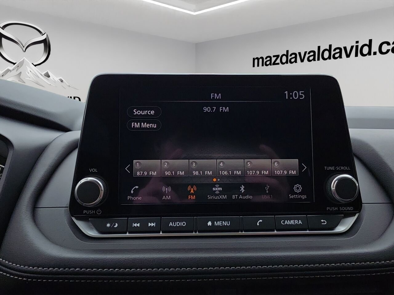 2024 Nissan Rogue S TI AWD, Cruise control, Sièges chauffant, écran tactile Black Val-David - photo #11