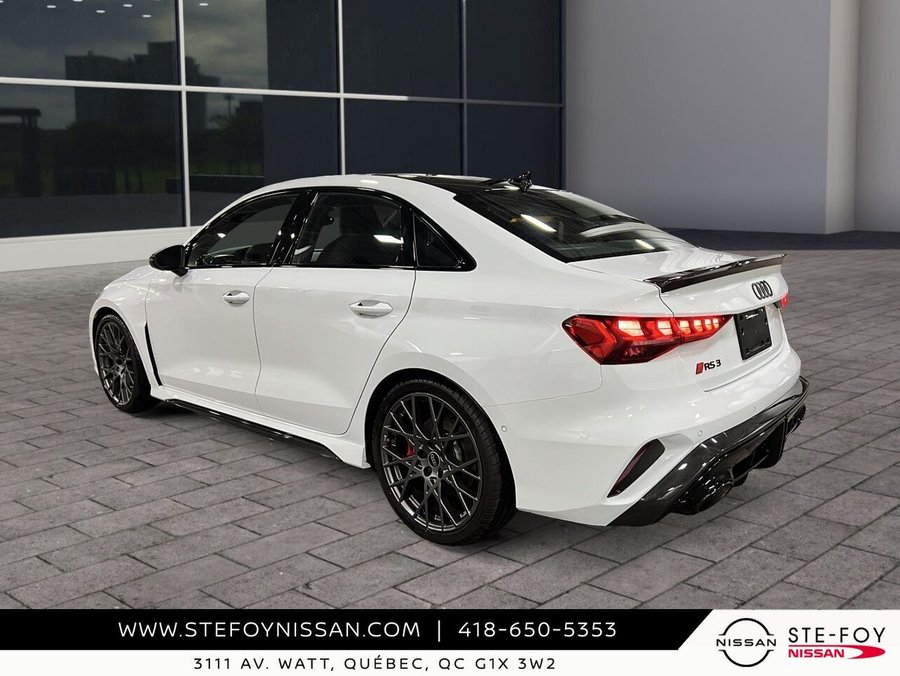 2026 Audi RS 3 TFSI QUATTRO 2.5 TFSI quattro White