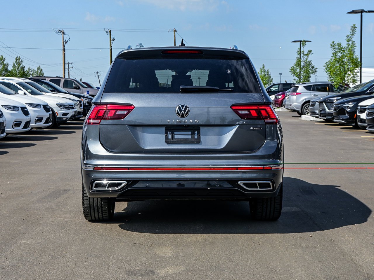2024 Volkswagen Tiguan Highline R-Line 4MOTION Grey Sherwood Park - photo #11