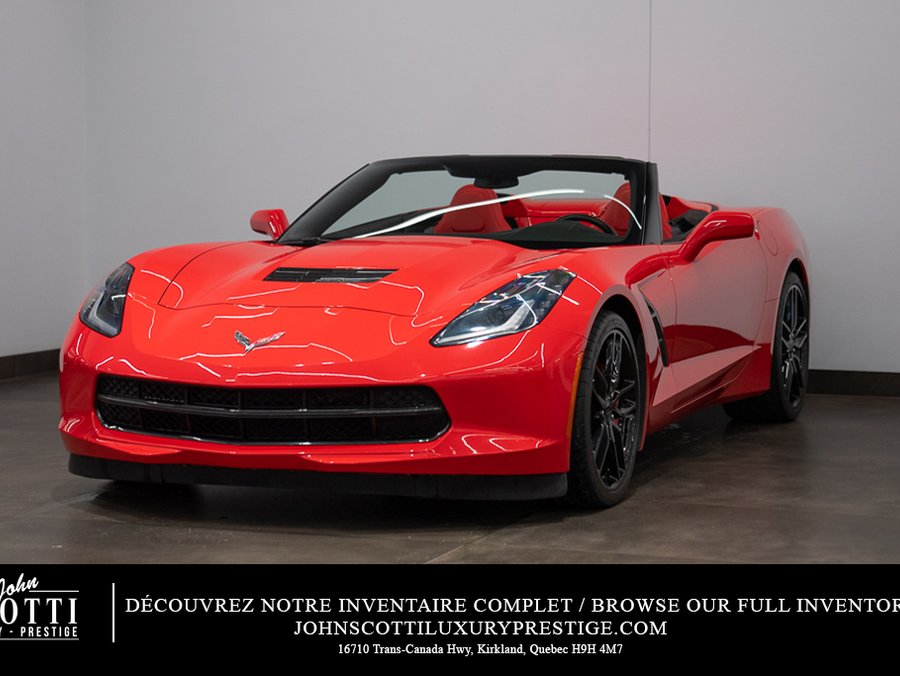 Chevrolet Corvette 2018 2018 Rouge