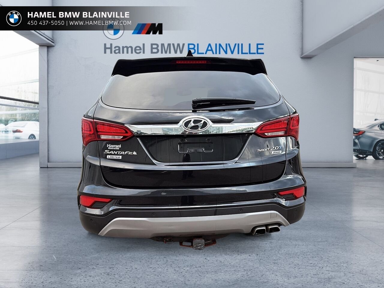 Hyundai Santa Fe Sport 2.0T Limited 4 portes TI 2017 Noir Blainville - photo #2