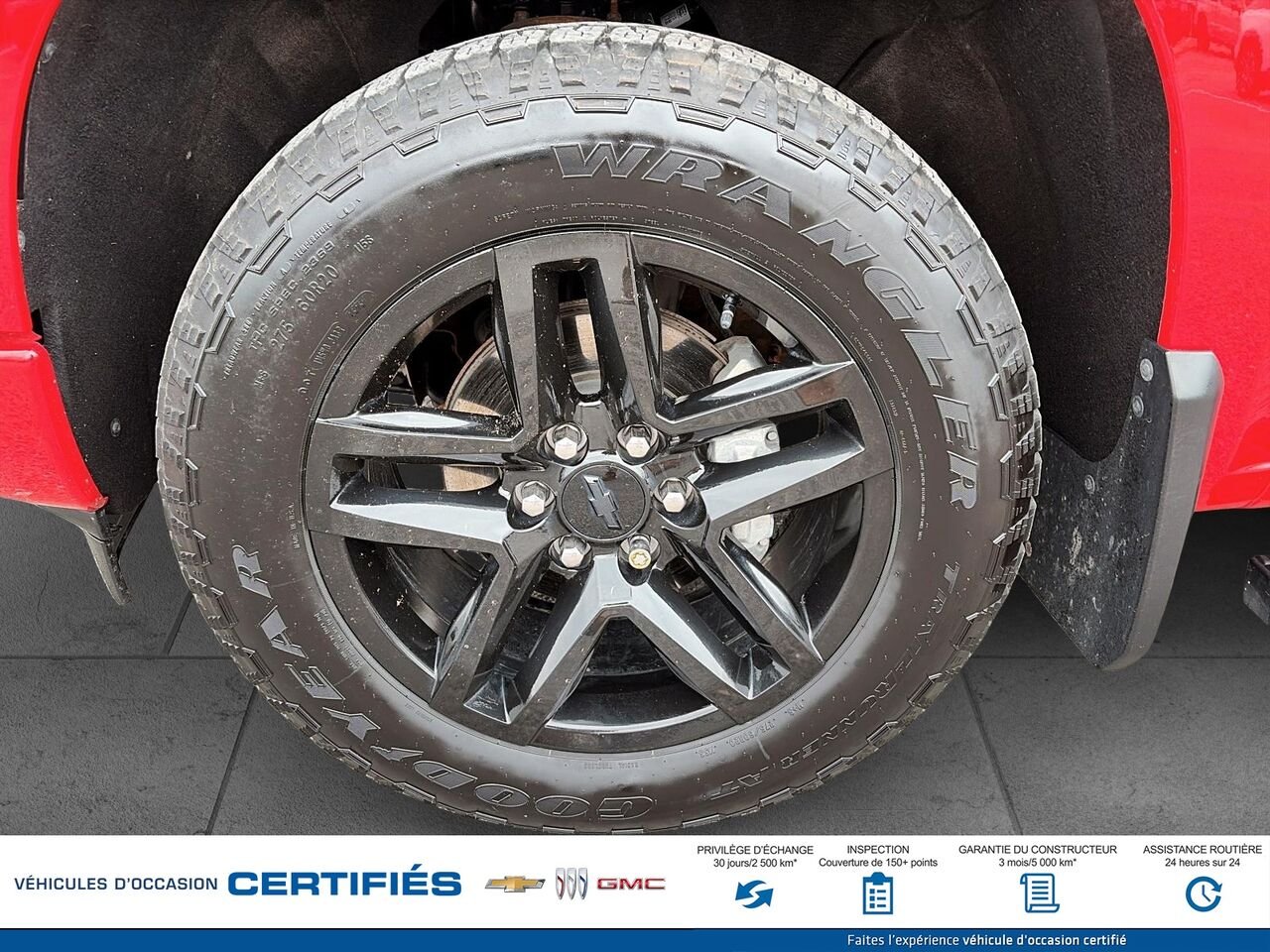 2023 CHEVROLET SILVERADO Custom cabine multiplace 4RM 157 po Red Montmagny - photo #6