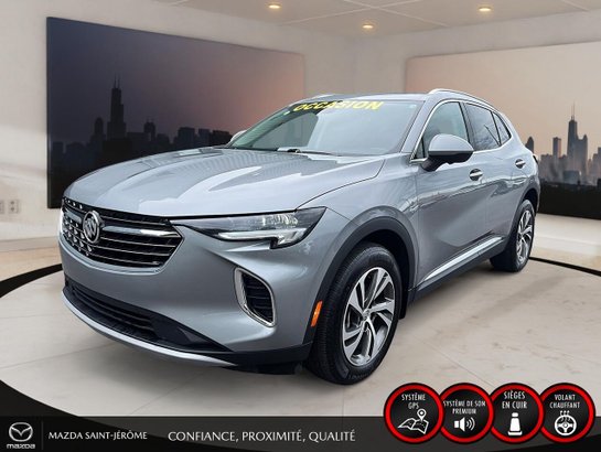 Buick Envision Essence | TOIT PANORAMIQUE | CUIR | AWD 2023 Gris