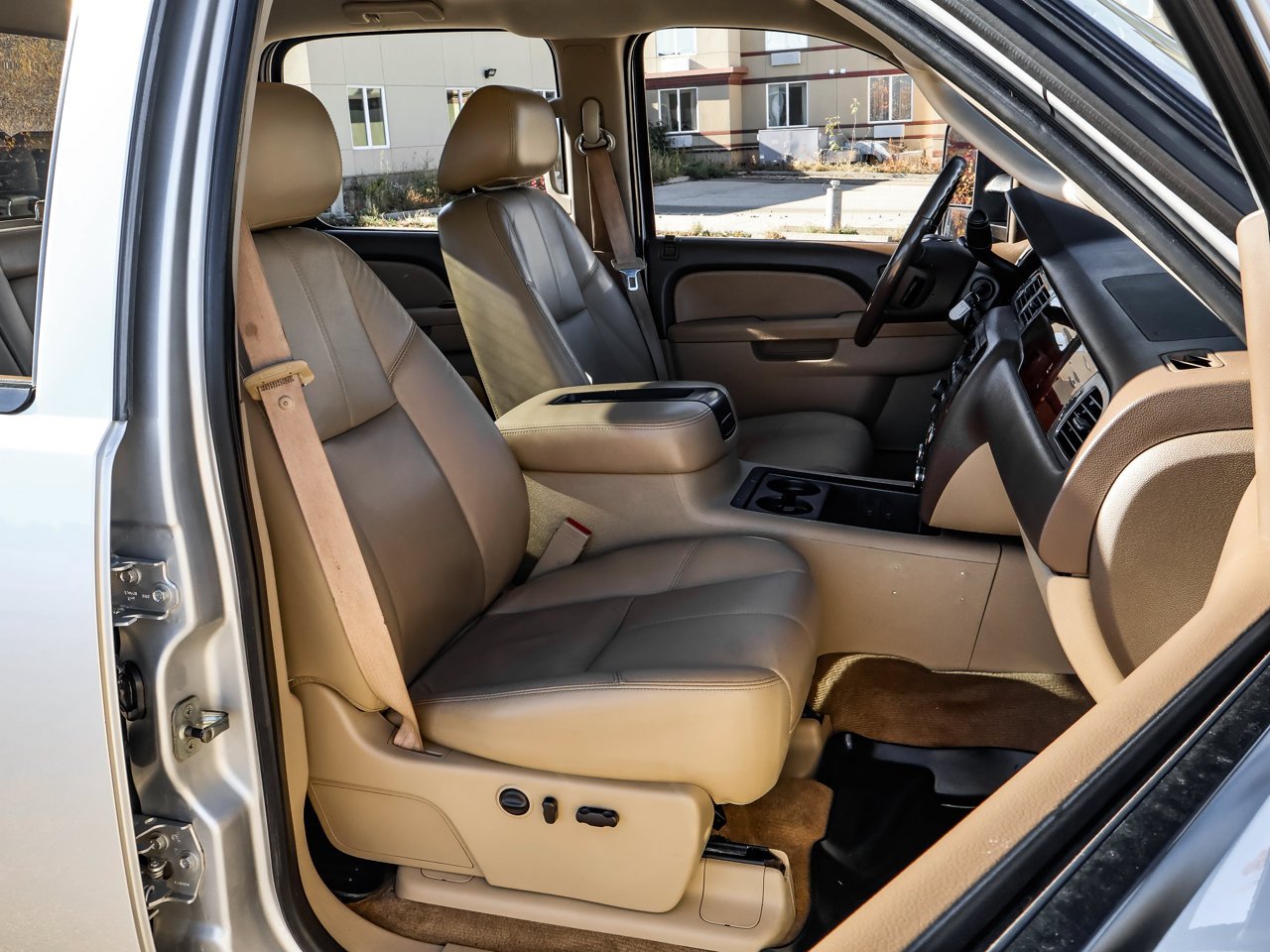 2011 Chevrolet Silverado 3500HD 4WD Crew Cab 167 LTZ Grey Sherwood Park - photo #14