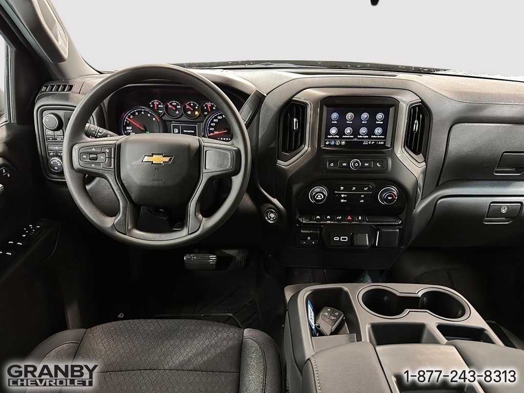 2026 CHEVROLET Silverado 1500 K1500 SILVERADO CREW CAB CUSTOM STD/BOX (1CX) | 26-0791 BLACK Granby - photo #11