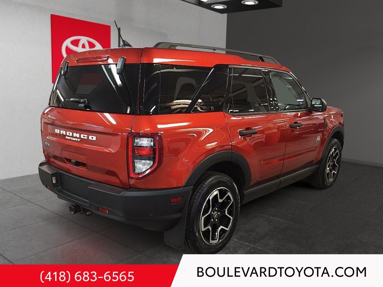 Ford Bronco Sport 99420A-55 | BIG BEND 4x4 2023 Orange Québec - photo #3