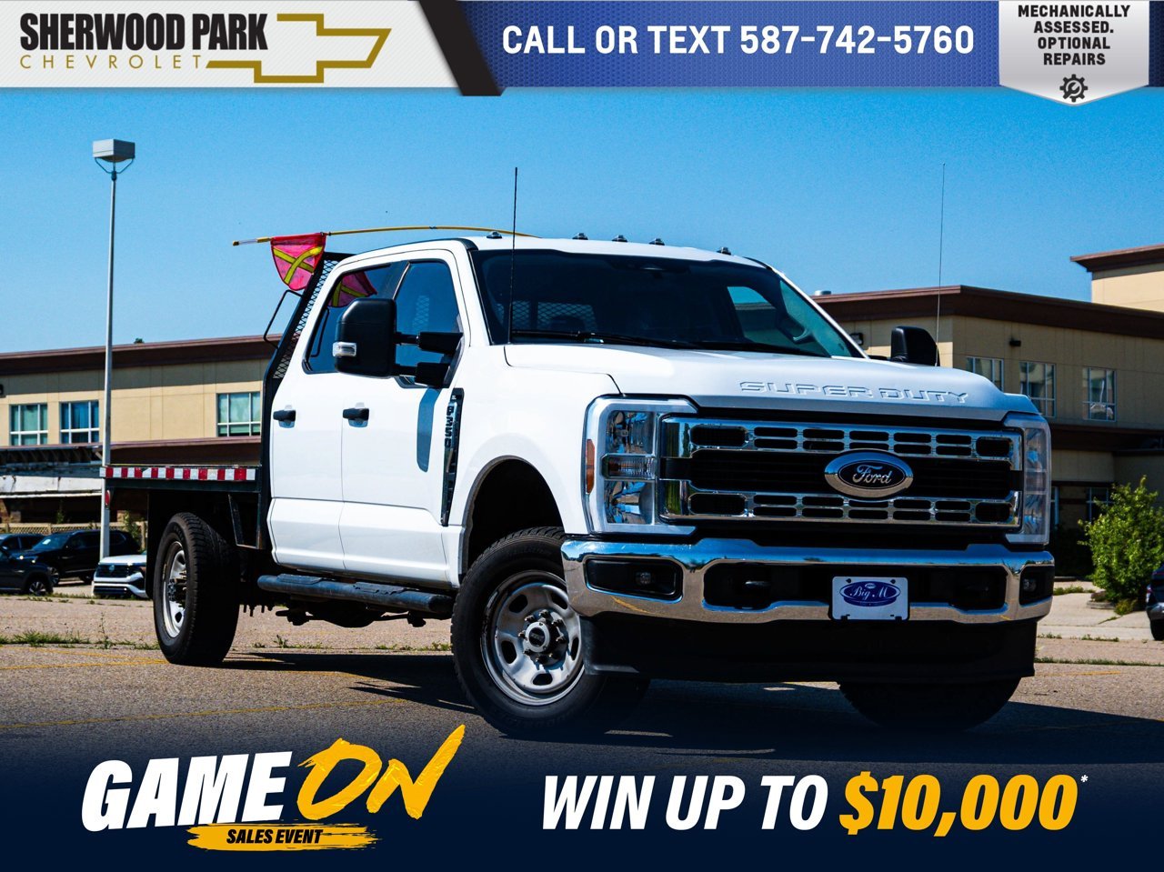 2024 Ford Super Duty F-350 SRW XL 4WD Crew Cab 179 WB 60 CA White Sherwood Park - photo #0