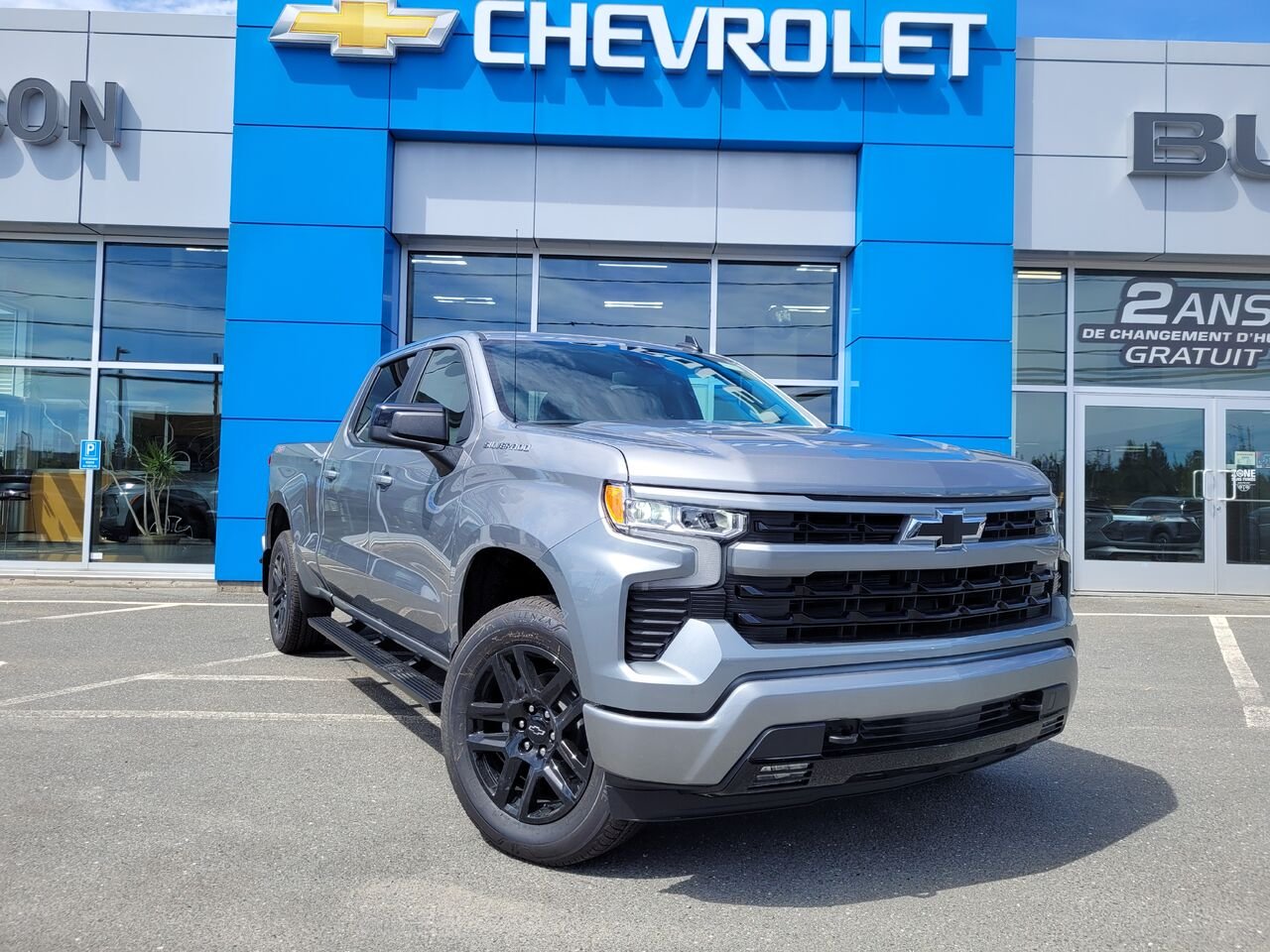2026 Chevrolet Silverado 1500 RST cabine multiplace 4RM 157 po STERLING GREY METALLIC Thetford Mines - photo #1