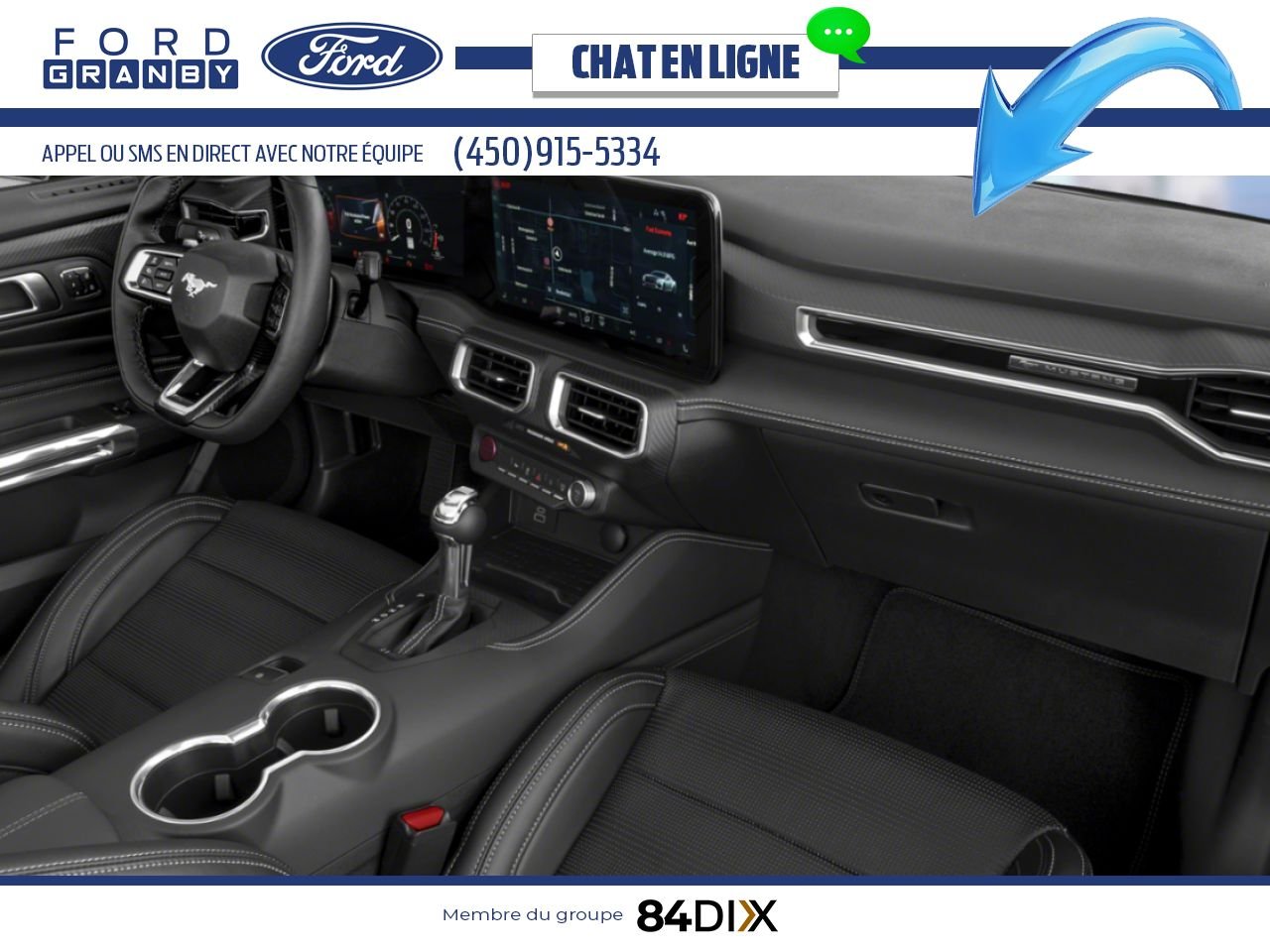 Ford Mustang 2024 Noir ombre Granby - photo #10