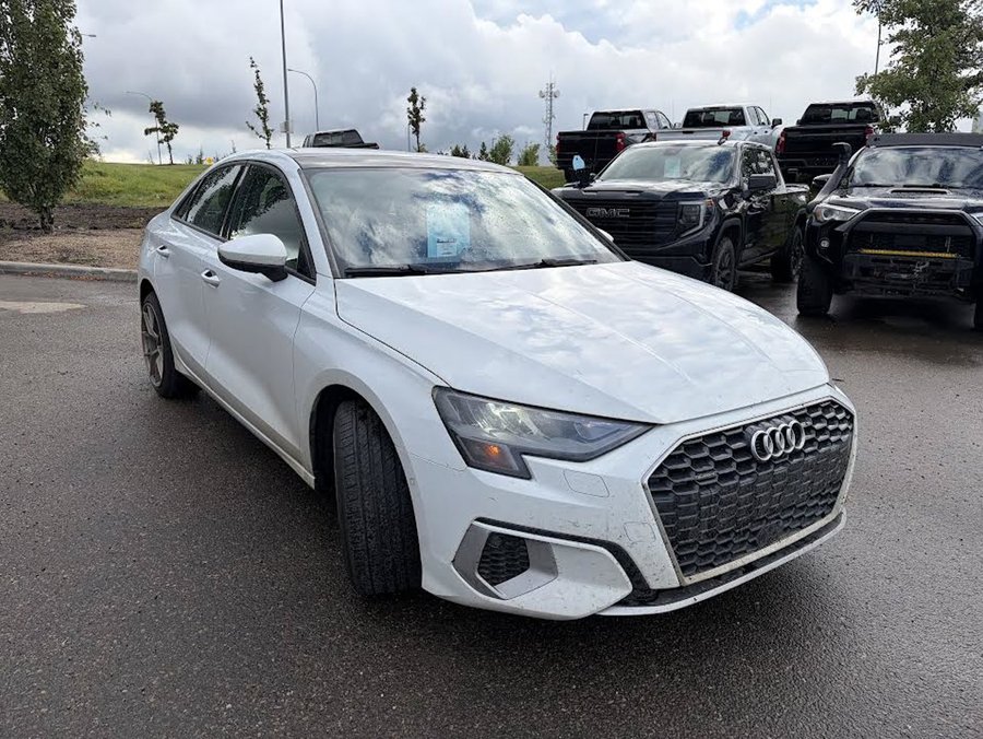 2023 Audi A3 Sedan 2023 White