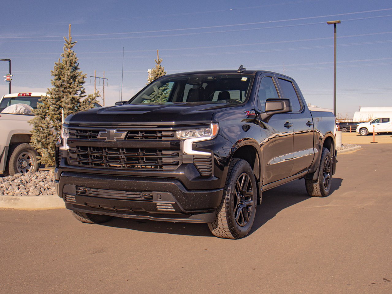 2025 Chevrolet Silverado 1500 4WD Crew Cab 147 RST Black Sherwood Park - photo #3