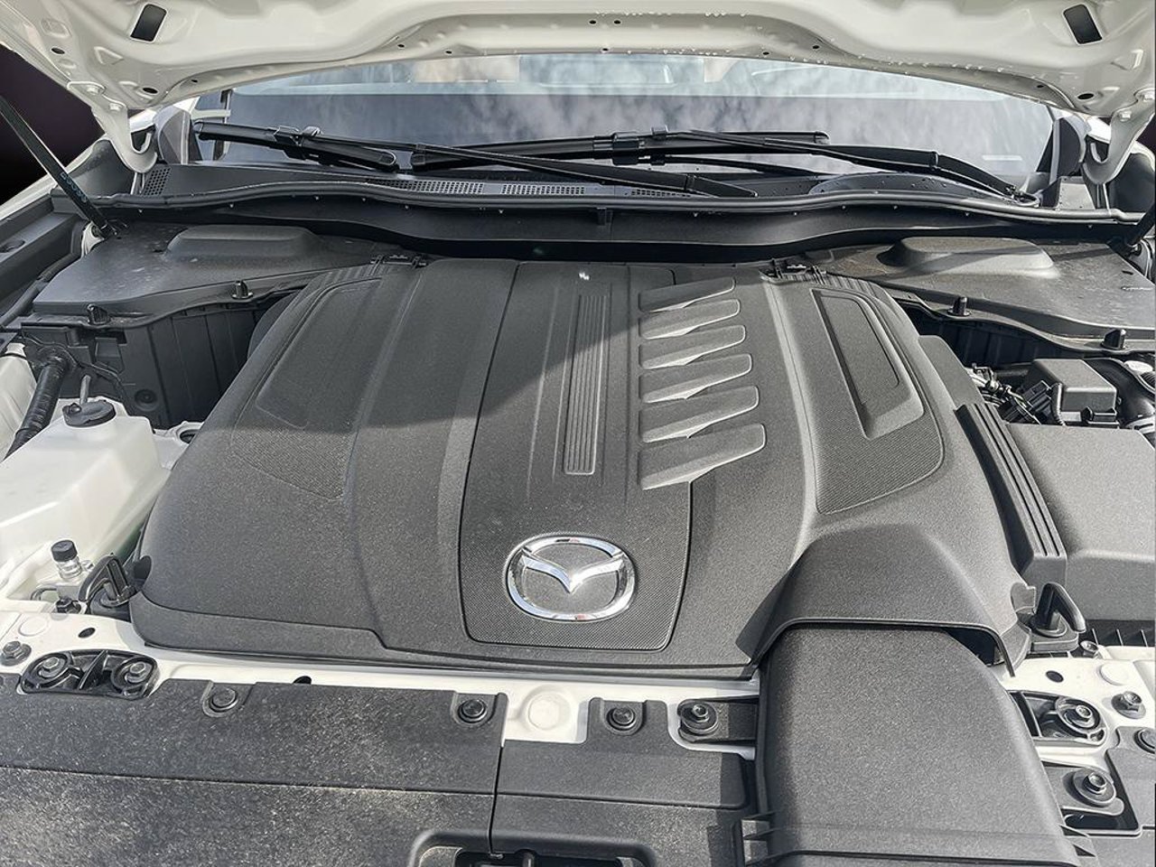 Mazda CX-90 hybride rechargeable JM3KKEHA1T1408686 2026 Blanc rhodium métallisé Mirabel - photo #5