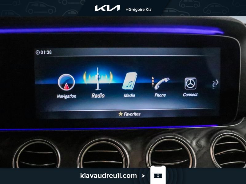 Mercedes Benz E-Class KA8110 | E 400 4Matic Burmester sound system 2017 Gris Laval - photo #19