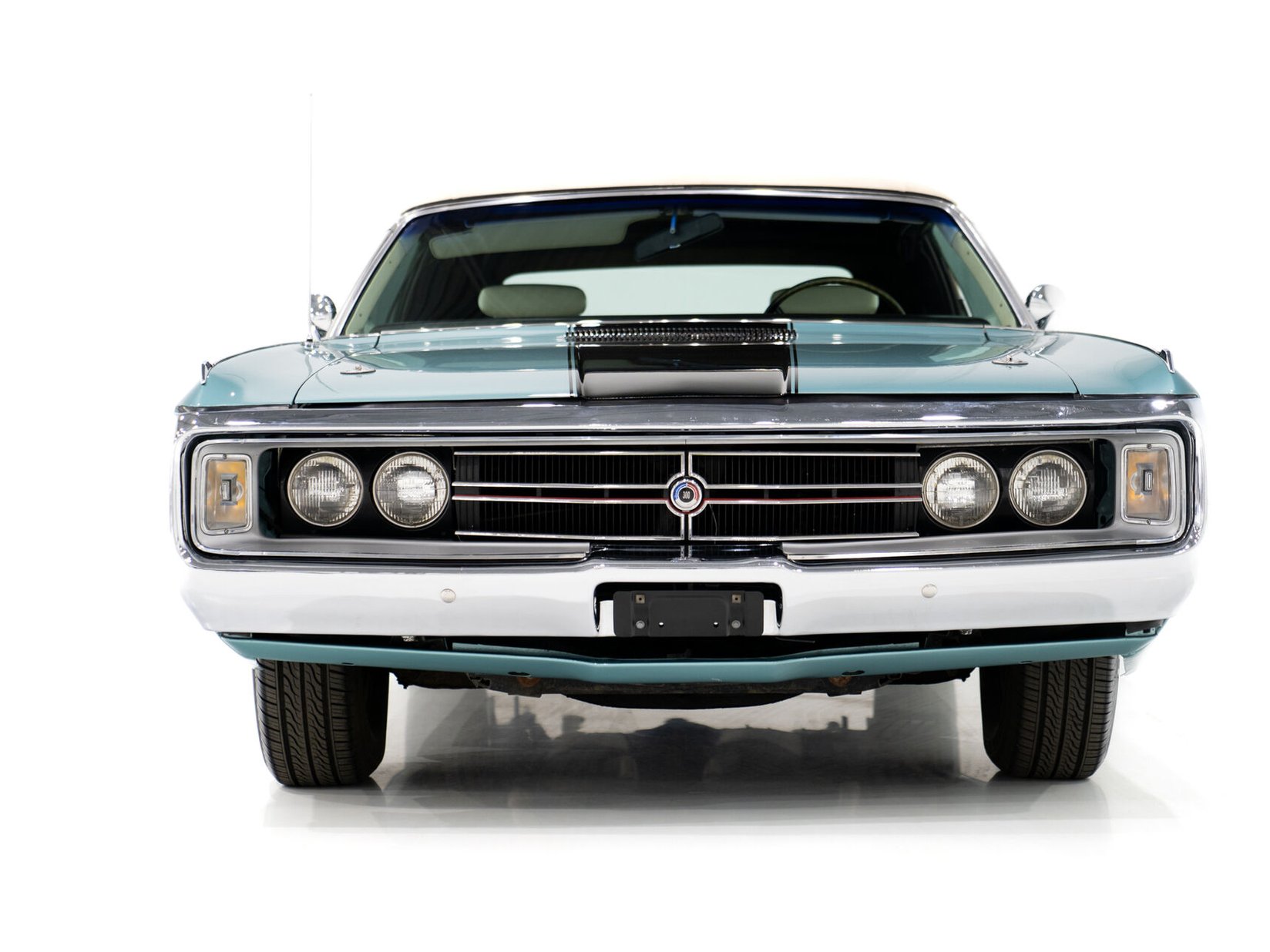 1969 Chrysler 300 Blue Montreal - photo #32