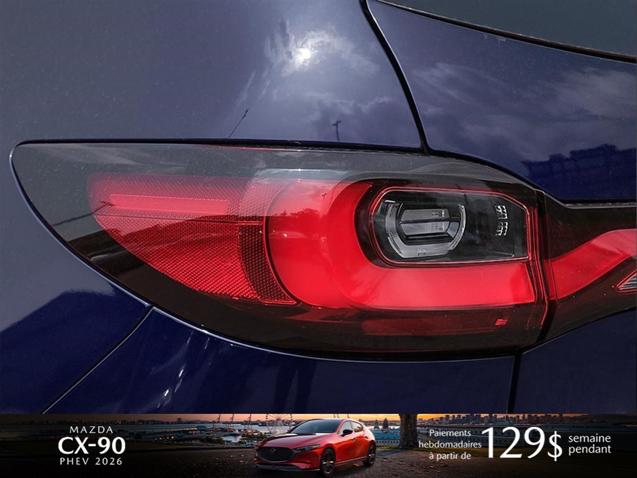 2026 Mazda CX-90 PHEV JM3KKDHAXT1399772 Deep Crystal Blue Mica Mirabel - photo #8