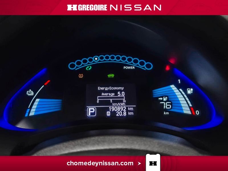 2014 Nissan Leaf Blue Blainville - photo #19