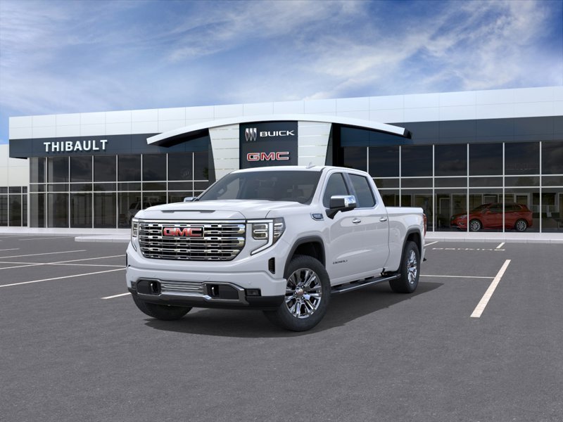 2026 GMC Sierra 1500 Denali cabine multiplace 4RM 157 po GLACIER WHITE TRICOAT Sherbrooke - photo #7